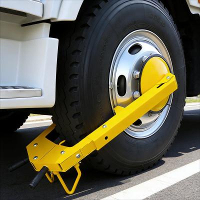ROADSAFE Heavy Duty Suction Wheel Lock for Car/Truck Tires 90-140cm Size Plastic & Steel Construction