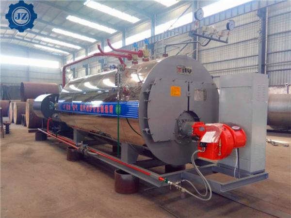 1 Ton/H Horizontal Oil Or Gas Fired Steam Boiler For Hospital, School