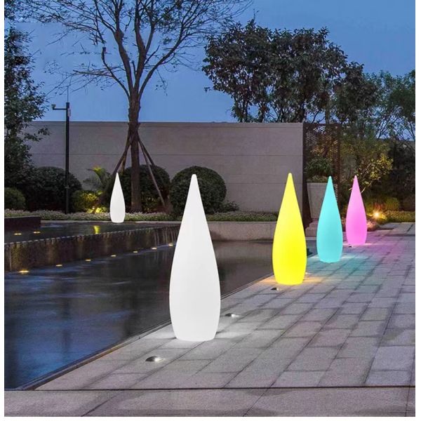 Plastic Glow Lights Led Floor Lamp For Outdoor Garden Party Decoration