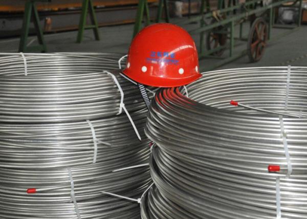 Tubulação hidráulica de aço inoxidável TP304/304L de ASTM A213/316/316L na indústria fluida