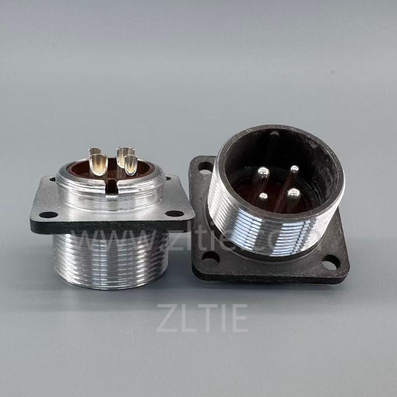 2PM-22 Series 4Pin Male Panel Socket – 2РМТ22Б4Ш3В1В