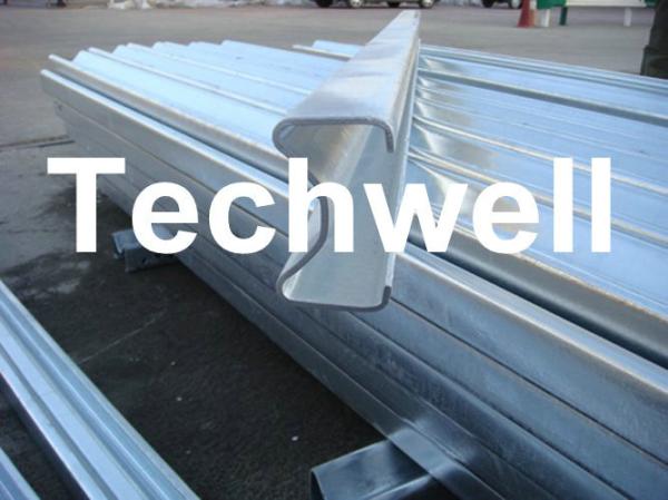 21KW 45# Steel Sigma Profile Roll Forming Machine With 16 Steps Forming Station