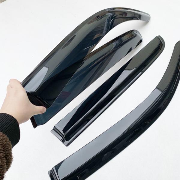 3m Tape Side Window Rain Shields , PMMA Car Door Sun Visor