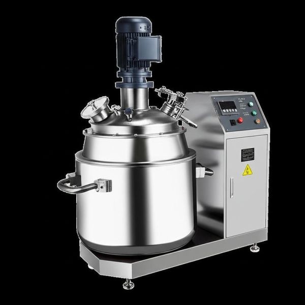 Vacuum Degree 0.09MPa Vacuum Homogenizing Emulsifier Featuring Electric Heating and CIP System Compatible for Emulsification
