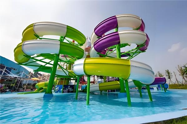 Hot Sale Fiberglass Slide Water Park Swimming Pool Amusement Machine Equipment Water Slide Manufacturer