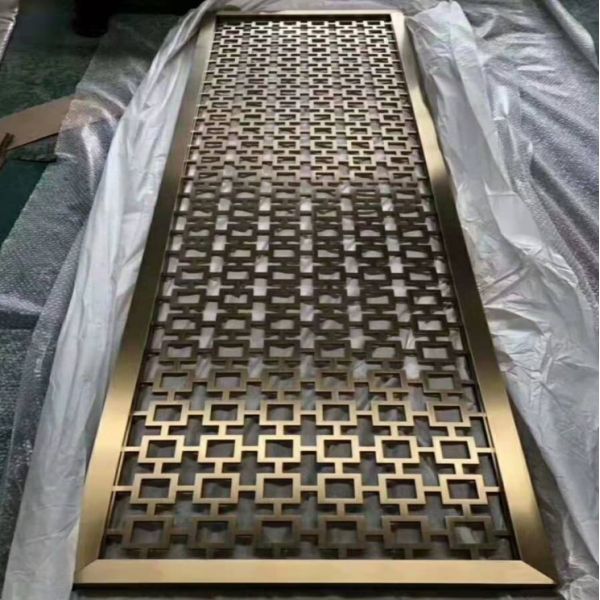 acero inoxidable colgante del panel de la pantalla de la aislamiento del tabique 304