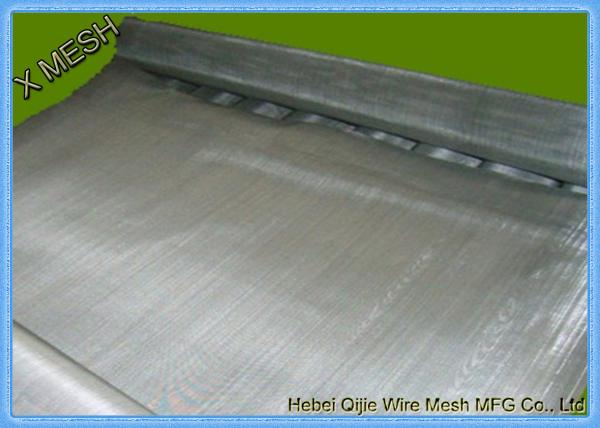 200mesh Plain Weave 304 Alloy Stainless Steel Screen Roll  48X100 Anti Corrosion