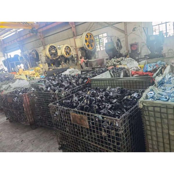 cast iron wheels heavy duty red PU casters 6 inch