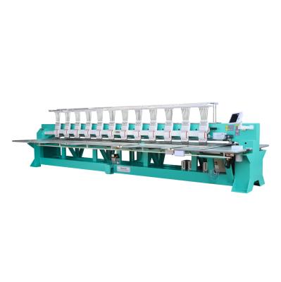 9 Needles 18 Head Flat Embroidery Machine High Speed With Titanium Alloy Hook