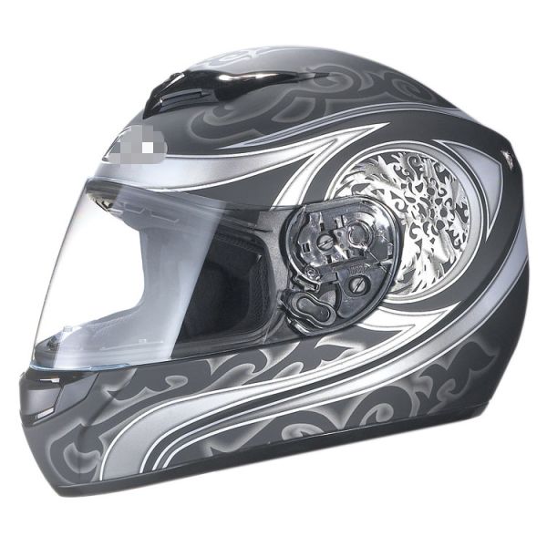 Full Face DOT Approved ABS Motorcycle Helmet with Custom Design and Head Protection