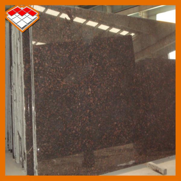 14.5 Mpa Natural Tan Brown Granite Stone Tiles For Steps