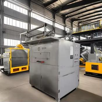 Máquina trituradora de plástico de alto desempenho com motor Siemens para fins de reciclagem