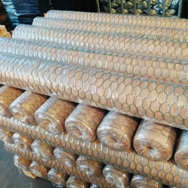 Hot Dipped Galvanized Hexagonal Chicken Wire Mesh Weaving Netting Fence 25m 30m 50m Length