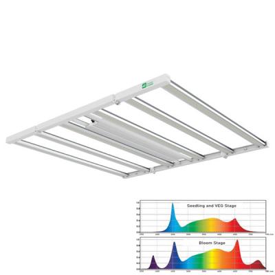 O diodo emissor de luz UV de 780W IR cresce o espectro programável do corpo de alumínio claro para plantas internas