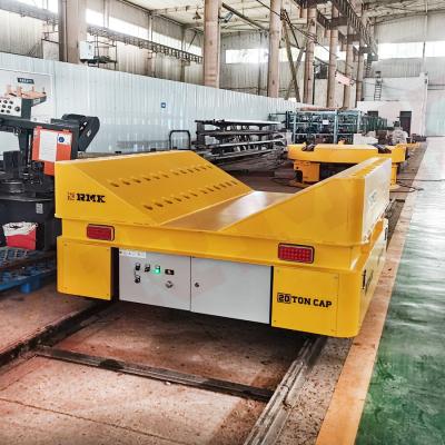 Concrete Structure Rail Transfer Cart Flatbed Electric Rail Cart