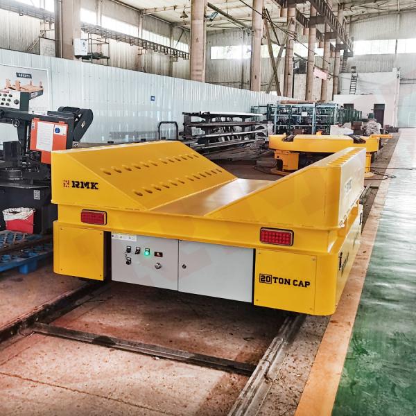 Concrete Structure Rail Transfer Cart Flatbed Electric Rail Cart