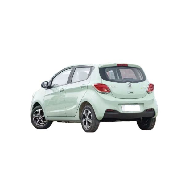 Green Color Mini EV Cars Changan Benben Ev 300KM Max Speed 101 Km/H