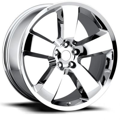 Silver Black 1111 Dodge Replica Wheels 22x9 22 Inch Dodge Charger Replica Rims