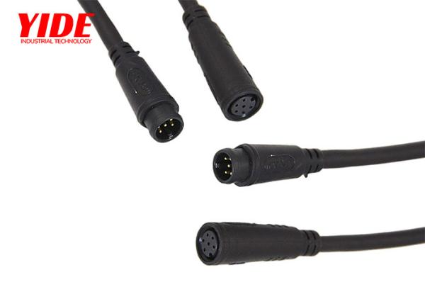 Ebike 6 Pin Male Female Connector Motorcycle Electric Green Cable