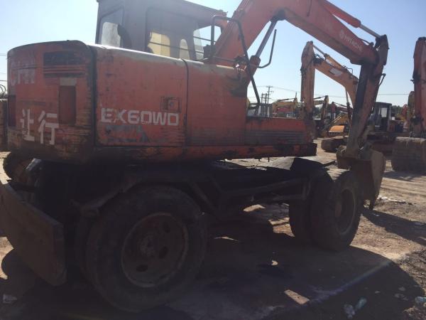 good condition used hitachi ex60wd-1 excavator made in japan