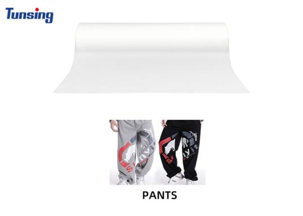 Filme de transferência de calor de rasgo frio DTF filme PET 60 cm 30 cm de largura resistência à fricção