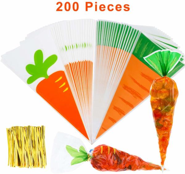 Odorless Plastic Packaging Treat Bags For Christmas / Birthday Party