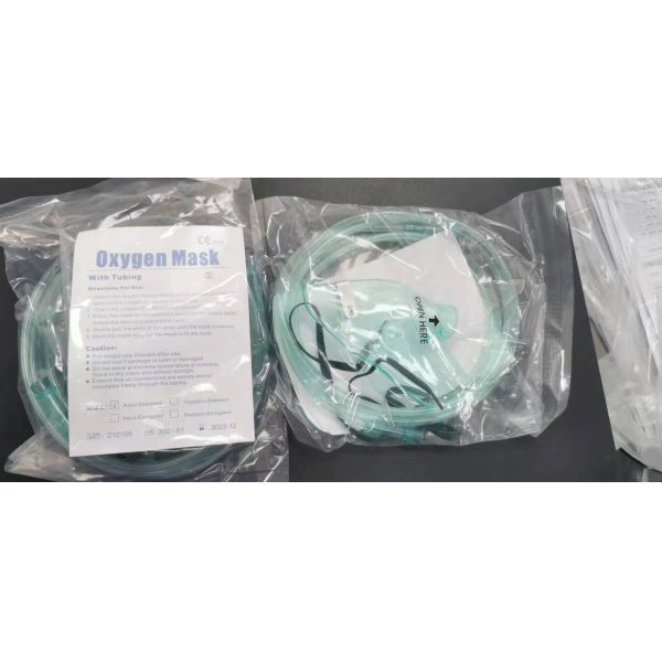 Маска Tracheostomy всеобщих детей маски концентратора кислорода PVC взрослых устранимая