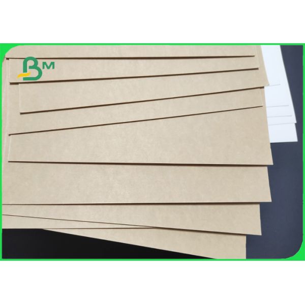 kraft compostable paper Бумага Kraft Compostable покрыла качество еды бумажное 270gsm Kraft среднее Брауна
