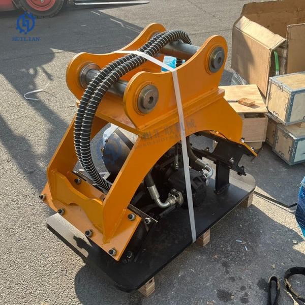 Volvo EW145B Mini Excavator Plaque hydraulique vibratoire montée 13ton 15T 20T 25T 30T Plaques de compactage