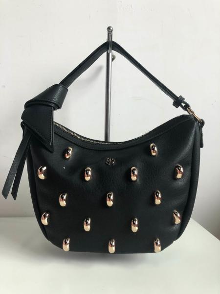 Women handbag with protruding gold point on side fashion lady tote bags