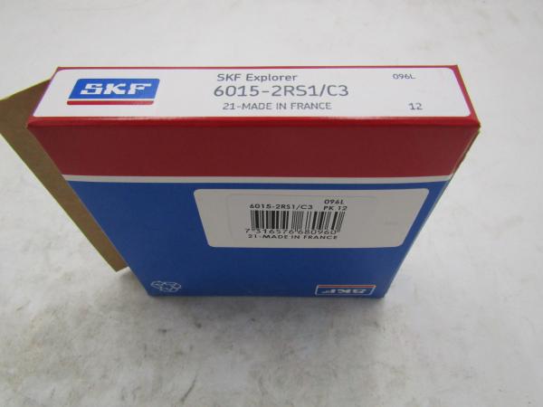 6015-2RS Double Seals Skf Deep Groove Ball Bearing 75X115X20 MM High Precision
