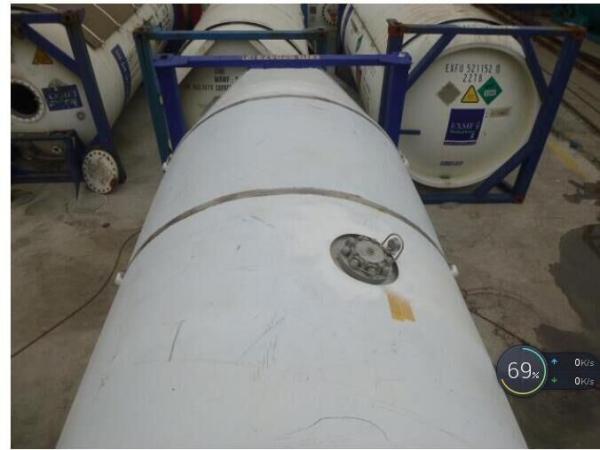 Odorless HFC-R227EA Refrigerant Gas Disposable Steel Cylinder