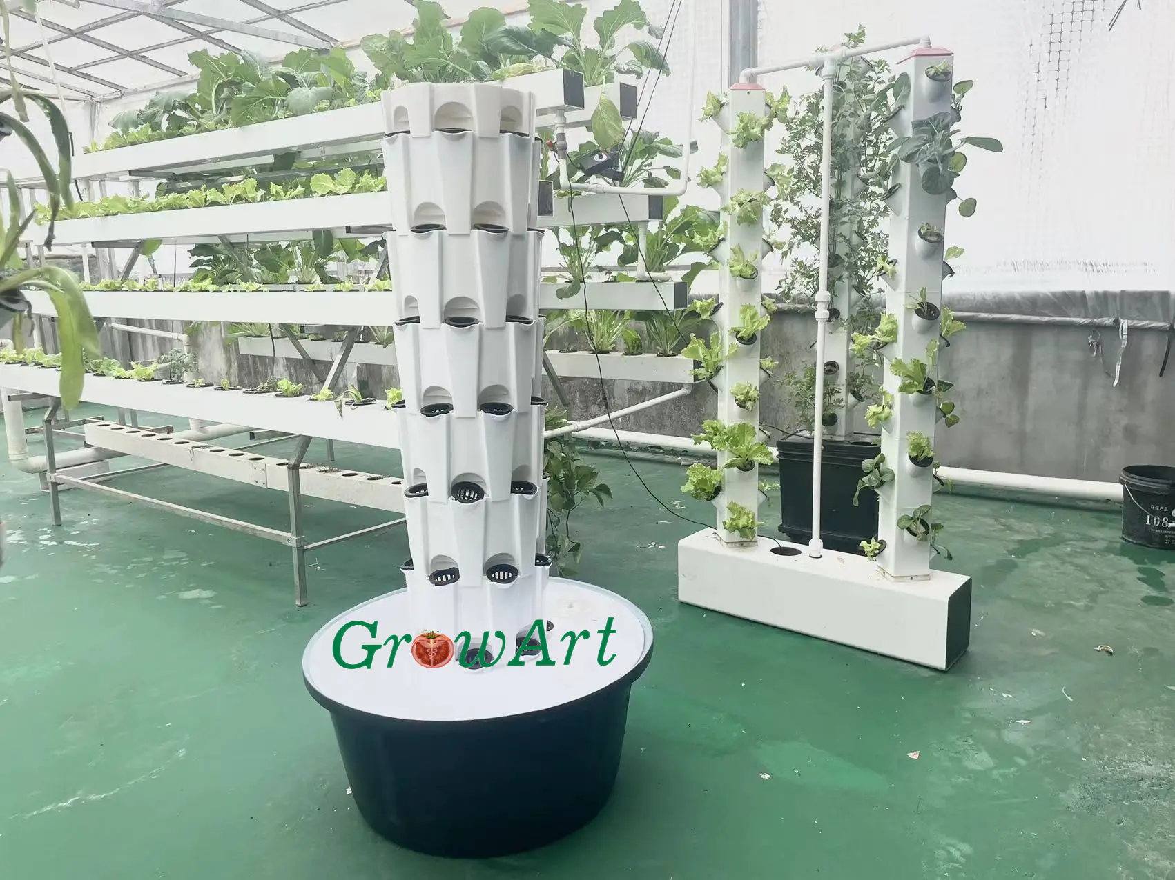 7P7 Hydroponic Growing Towers Vertical Garden Hydroponic System