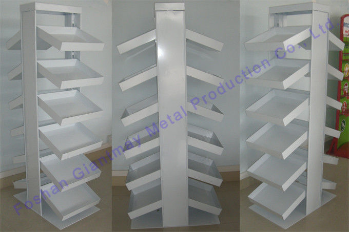 Выставочные витрины Slatwall крышки руля автомобиля Freestanding для автоматического магазина 4S