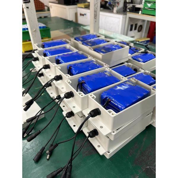 Long Cycle Life 12V 60AH Lifepo4 Solar Battery With MPPT For Street And Garden Lights