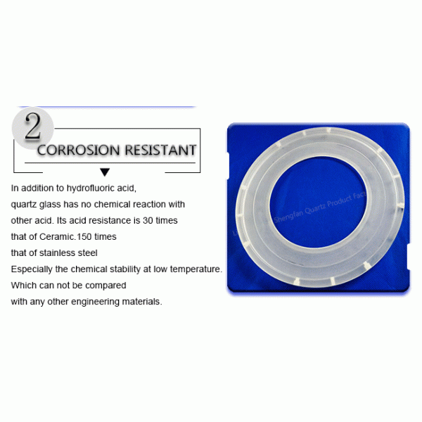 Трубка процесса кварца электрического света, конюшня термального удара элемента обогревательной трубы