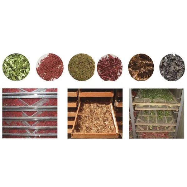 Hot Air Circulation Drying Oven Dryer Machine For Vegetable Industry Stainless Steel