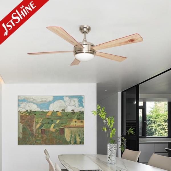 Smart Remote Control Ceiling Fan 52 Inch/OEM Diameter for Modern Home Air Cooling