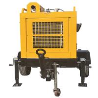 Small Diesel Water Pump High Performance Slurry Pump Sewage Treatment Trash Water Pump Set