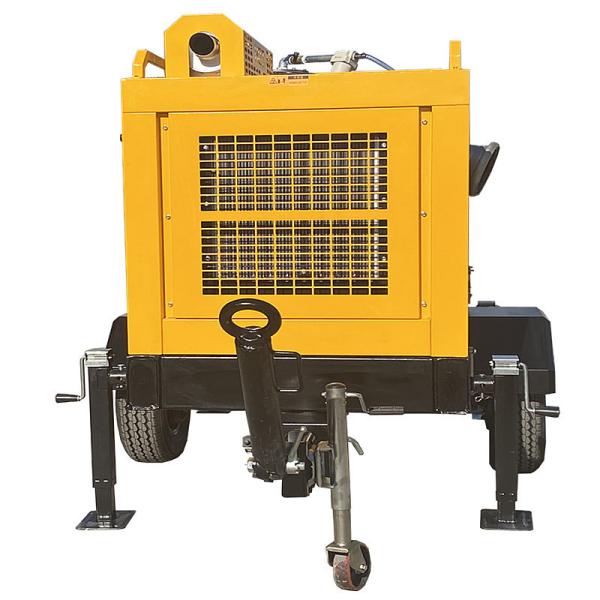 Mobile Water Pump Agricultural Irrigation Self Priming Pump Diesel Engine Water Pump