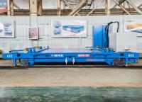 Chariot de transport ferroviaire industriel résistant aux explosions de 15 tonnes