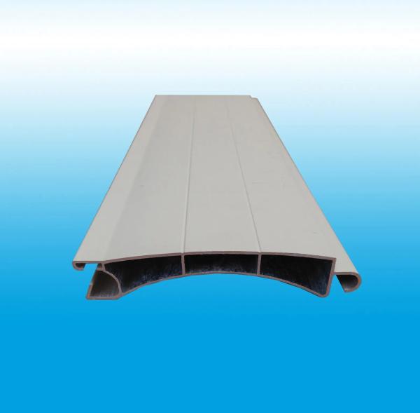 HA80-2 Aluminum Roller Shutter Door 80mm White with Remote Control