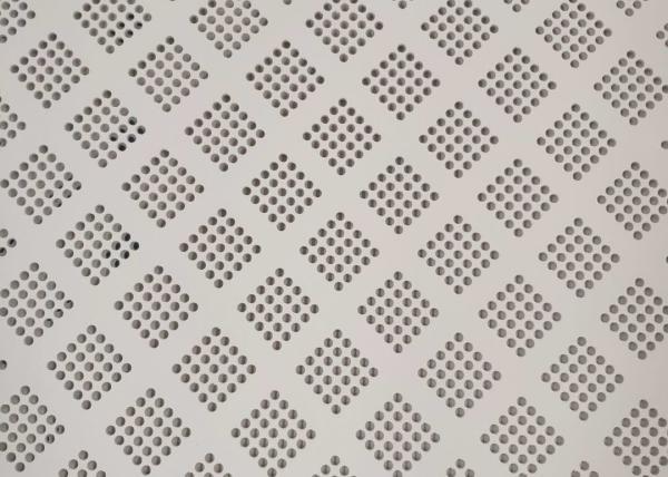 Electrical Galvanized Perforated Ceiling Tiles 2x2 PVDF Coated