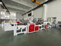 Saco europeu do tecido da corda 10kw que faz o HDPE do LDPE da máquina 80pcs/Min
