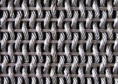 Stainless Steel Woven Decorative Metal Wire Mesh For Room Space Divider