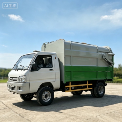 Electric Hydraulic Bin‑Lifter Garbage Transfer Truck For Residential Community & Property Sanitation