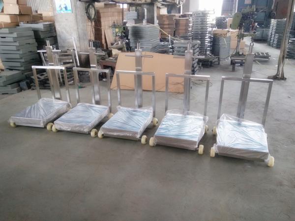 Balance du banc 500kg du bien mobilier 60×80cm avec des roues