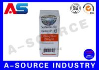 Boîtes adaptées aux besoins du client de fiole d'OIN 9001 Pharma 10ml pour le stockage, impression régulière