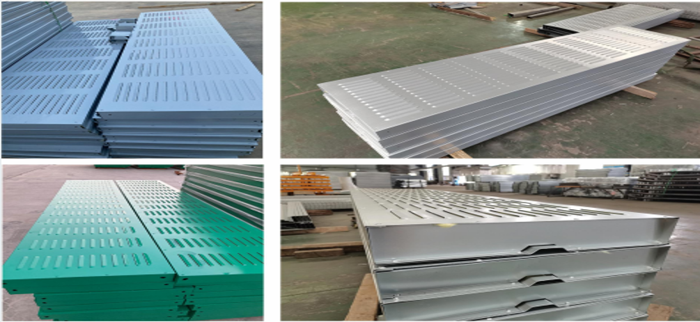 Gray/Green Fireproof Highway Noise Barrier For Road Sound Insulation In Vietnam/Oman/Malaysia