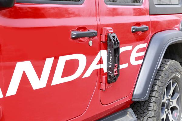 Jeep Wrangler JK JL Soft Door Closer 330X86X55mm Foldable Door Hinge Side Step Foot Pedal